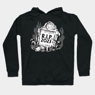 R.I.P. 2023 Funny New year Hoodie